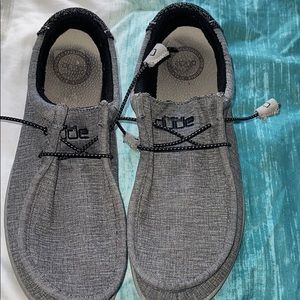 Men’s Hey Dude Casual slip on shoes.